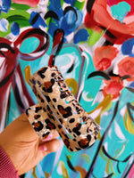 Rectangle Leopard Clips