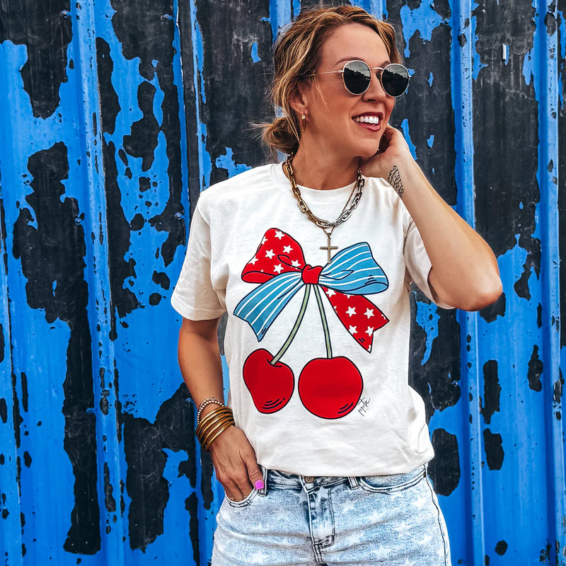 America Cherry Tee
