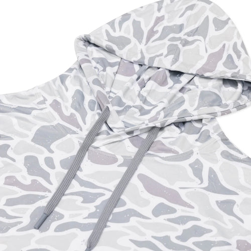 Burlebo Performance Hoodie White Camo