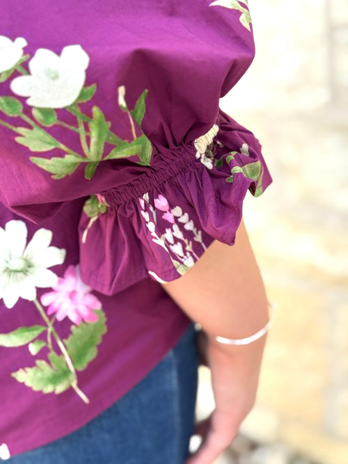 Plum Mix Top