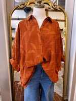 Curvy Rust Vine Top
