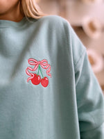 Cherry Bow Sweatshirt