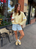 Sunny Stripe Sweatshirt