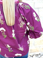 Plum Mix Top
