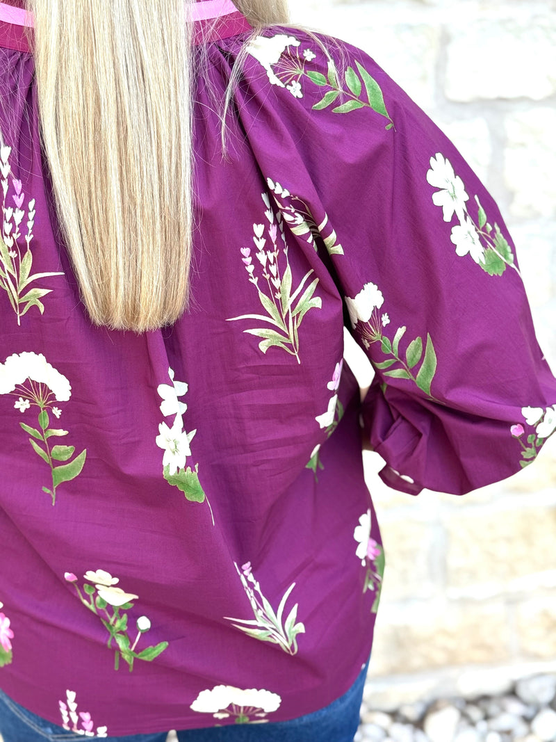 Plum Mix Top