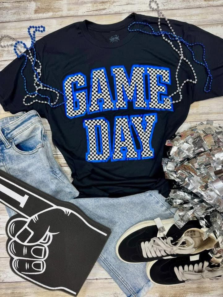 Checkered Game Day Tee