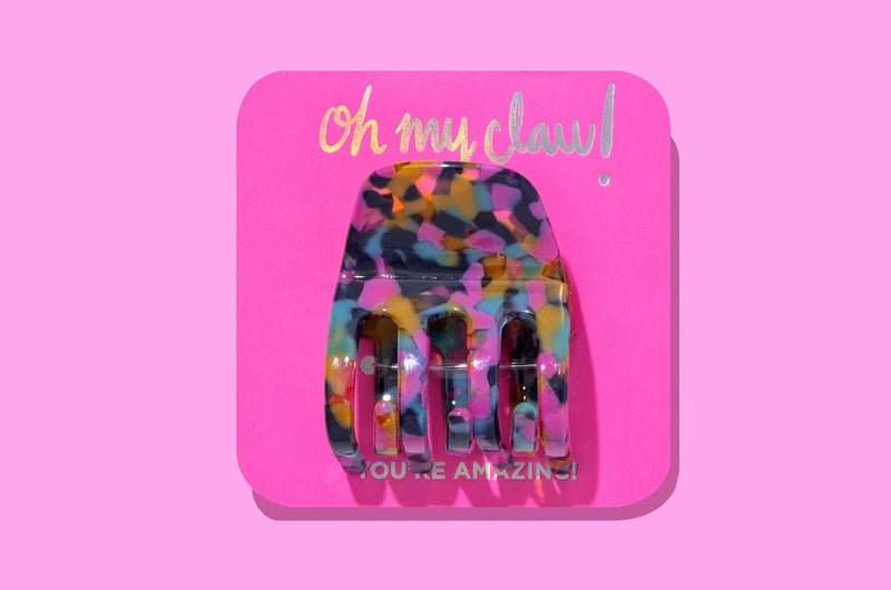 Rainbow Claw Clip
