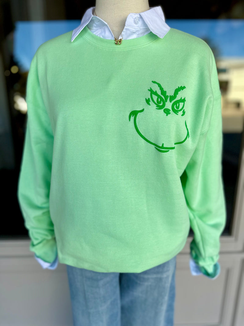 In My Grinch Era Puff Sweatshirt