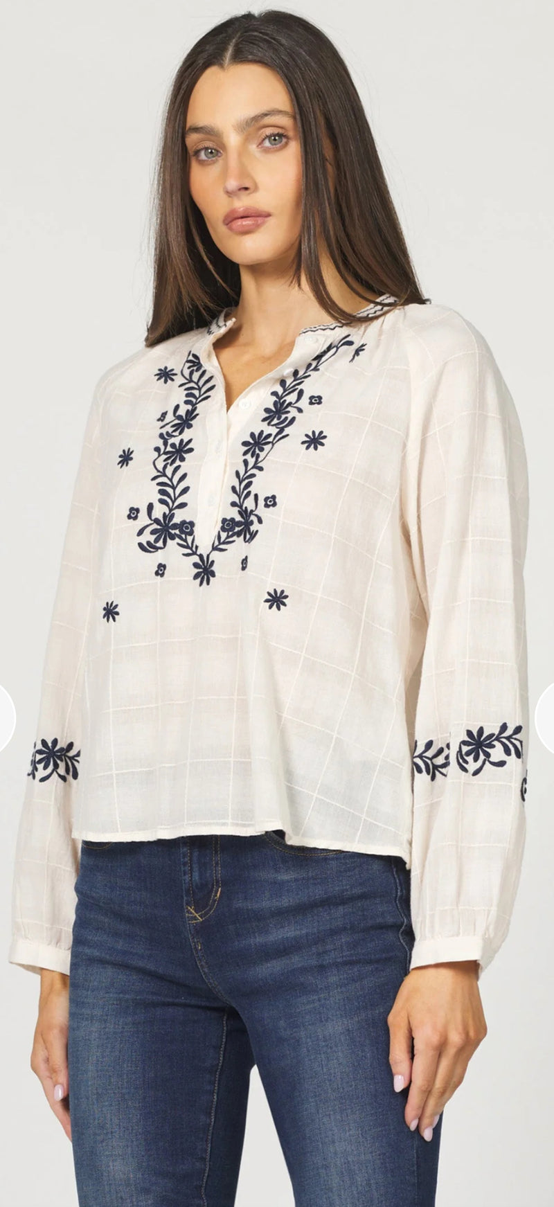 Dear John Ella Whitecap Top