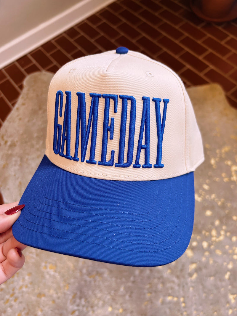 Gameday Blue Trucker Hat