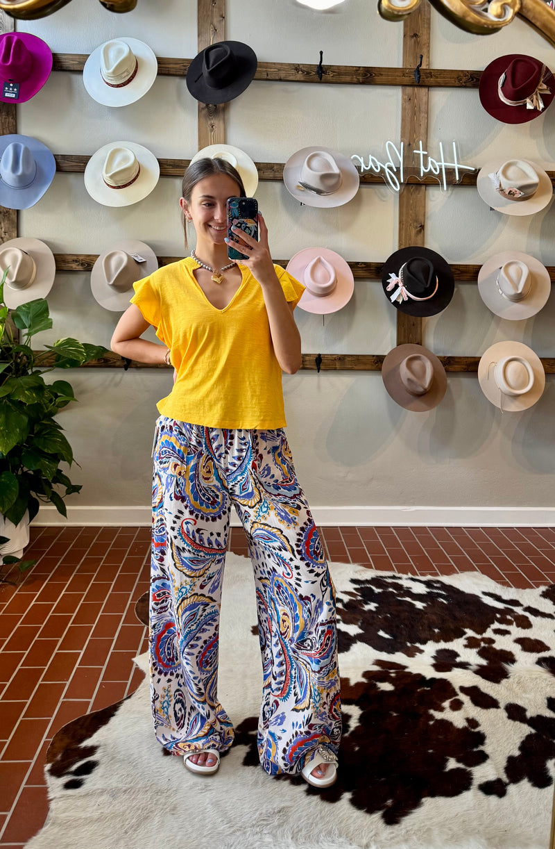 Another Love Havana Paisley Pants