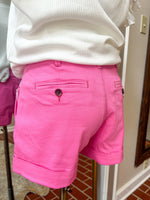 Dear Join Carnation Pink Hampton Shorts