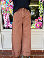 Espresso Wide Leg Jeans