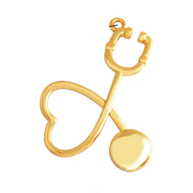 Gold Nurse Charm