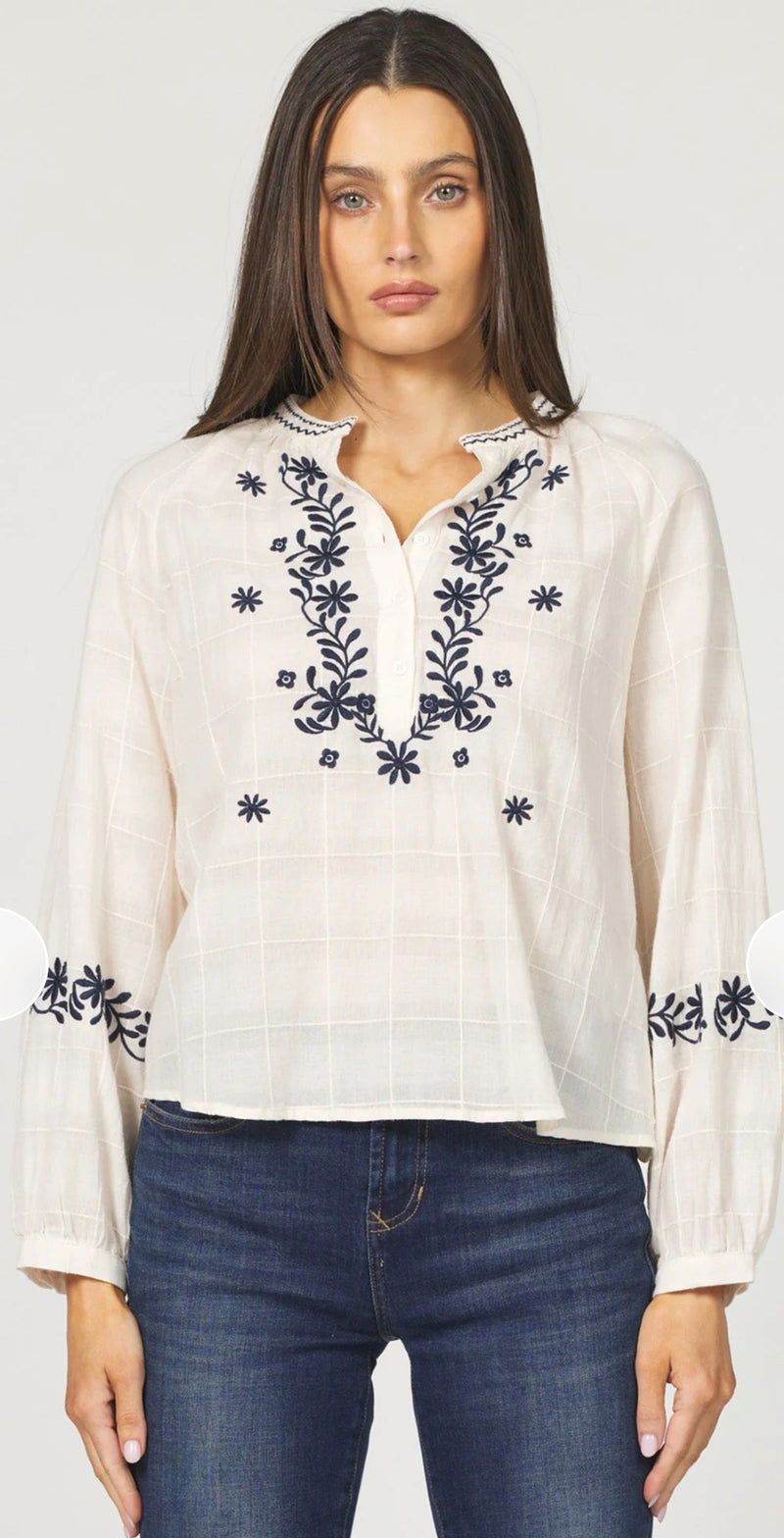 Dear John Ella Whitecap Top
