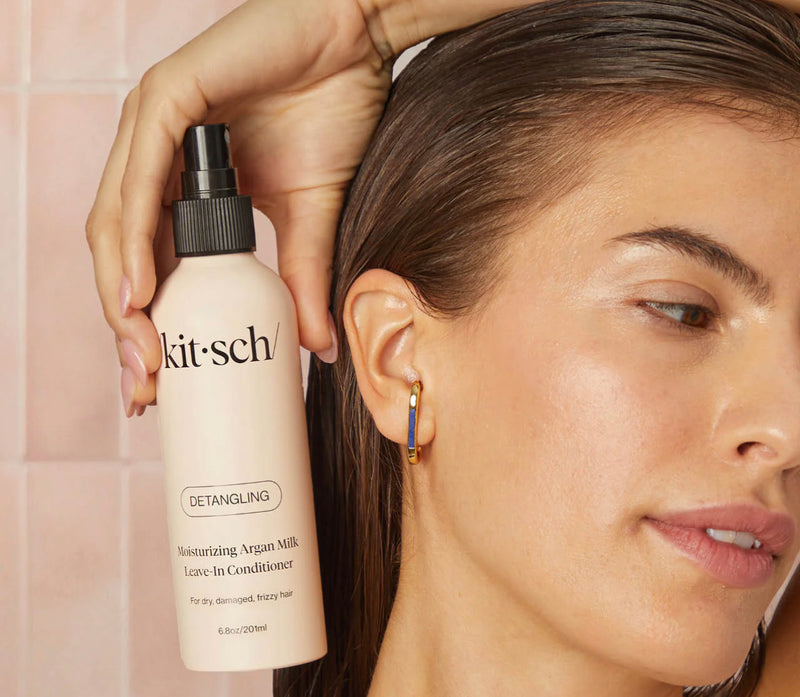 Kitsch Moisturizing Argan Milk Leave-In Conditioner