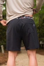 Burlebo Athletic Shorts Black Camo