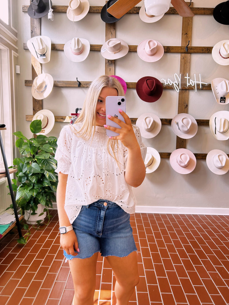 Hannah High Rise Shorts
