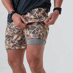 Burlebo Athletic Shorts Pintail Camo