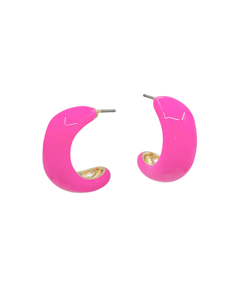 Ludie hoop earring