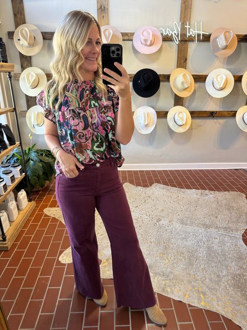 Another Love Twilight Paisley Top