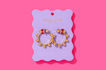 Dottie Gold Hoop Earrings