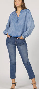 Dear John Chatra Top Denim