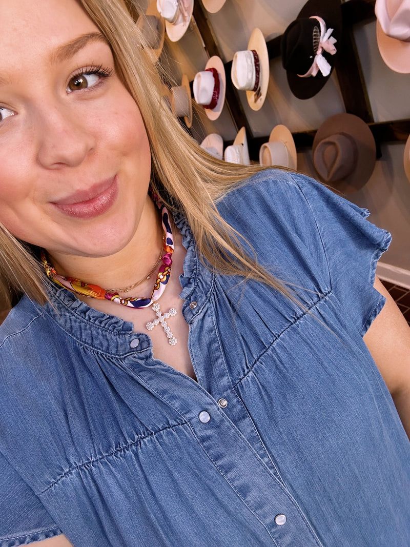Scarf Charm Necklaces