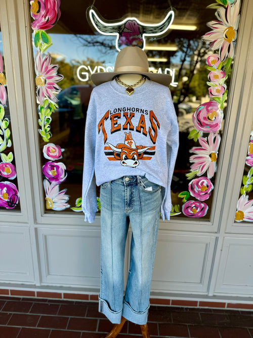 Vintage Game Day Sweatshirts - Texas Longhorns