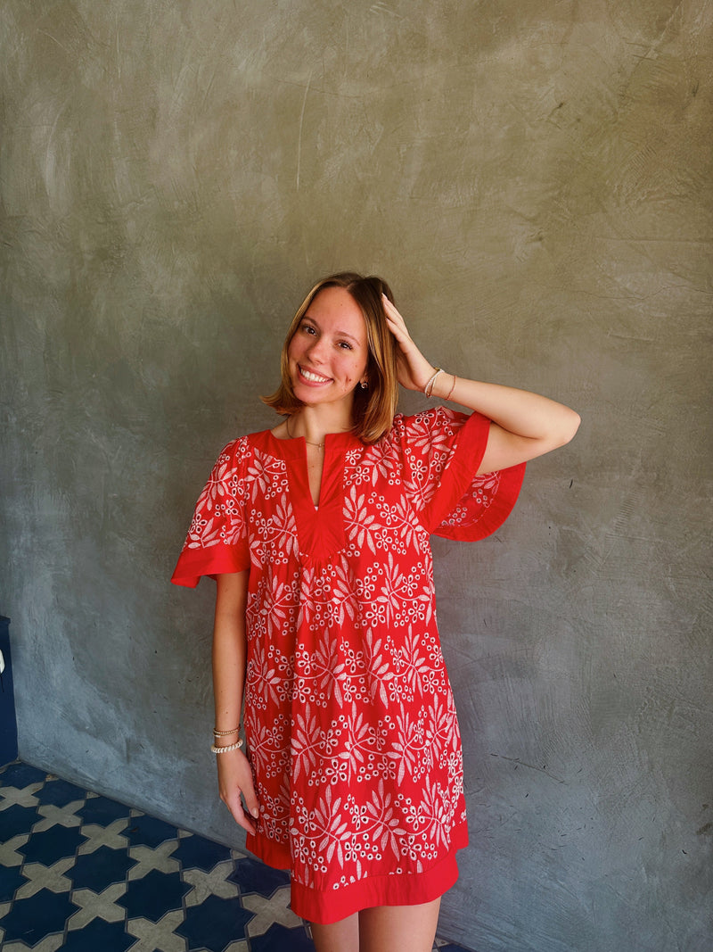 San Antonio Embroidered Dress