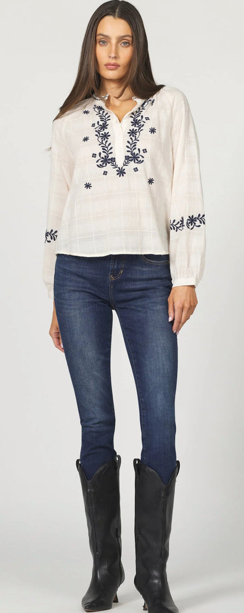 Dear John Ella Whitecap Top