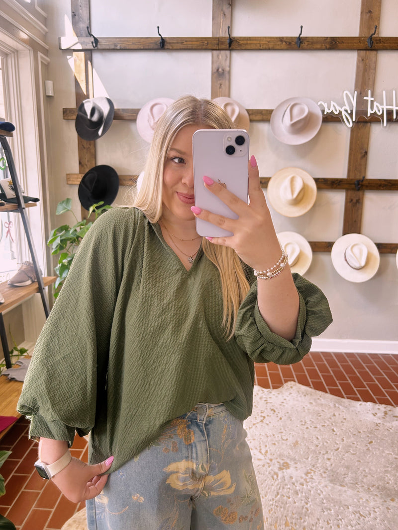 Paige Scalloped Top