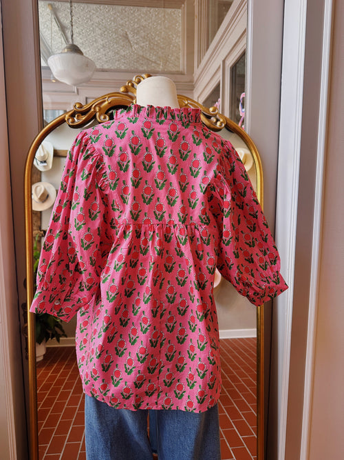 Katie Floral Blouse