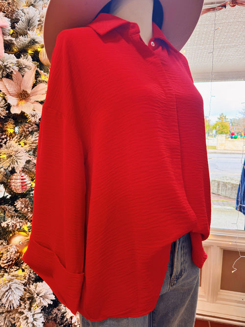 Holiday Textured Top