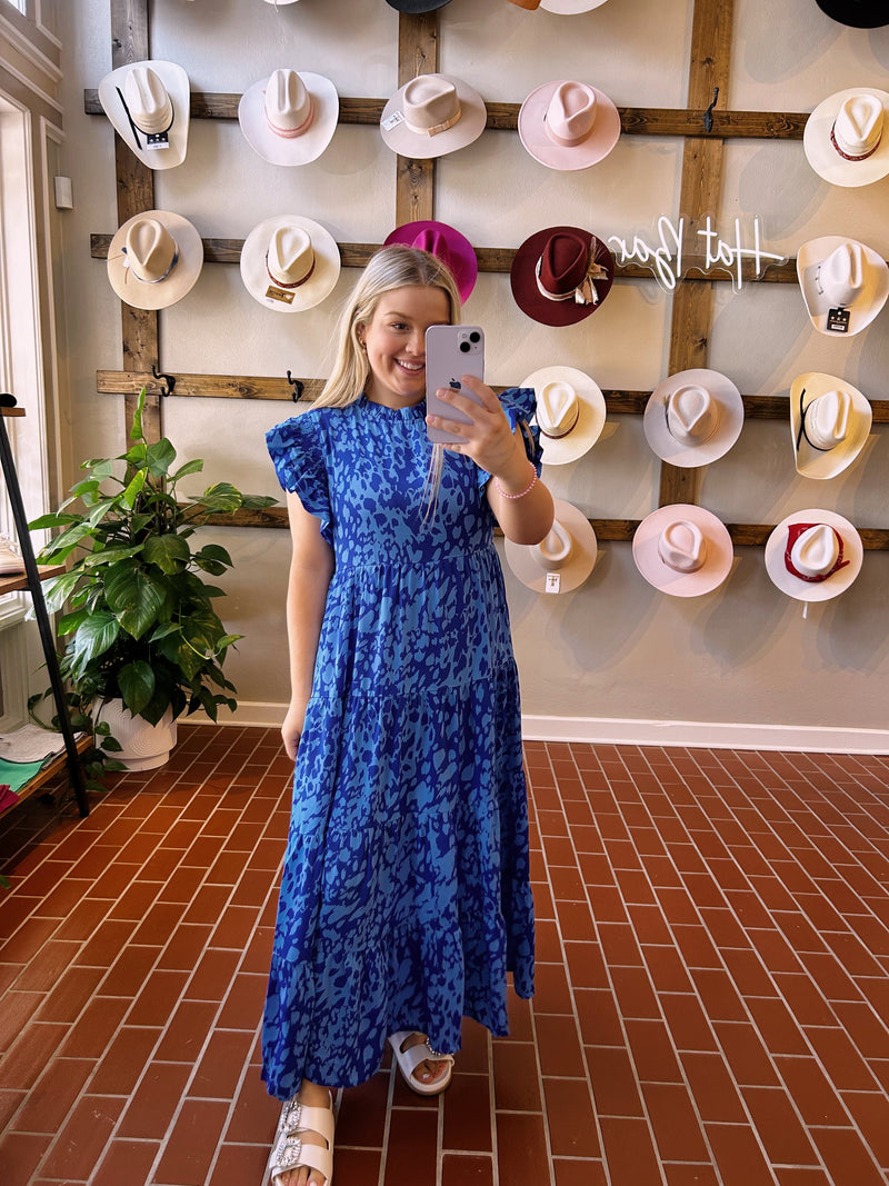 Long Navy Dress