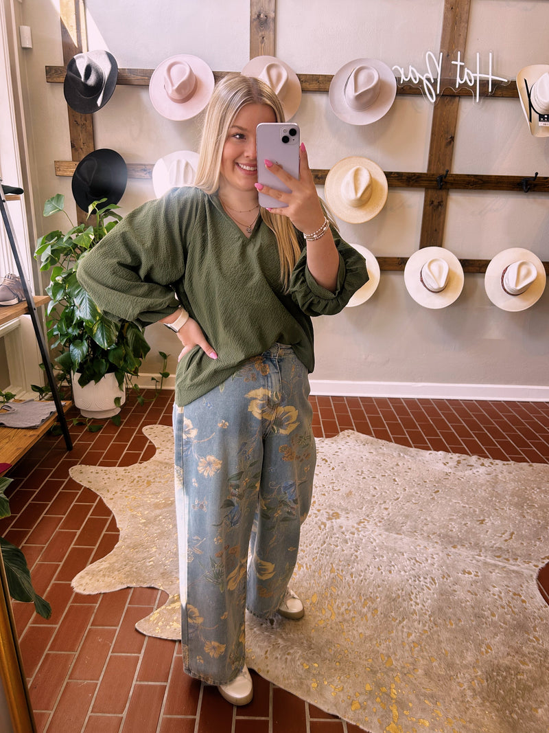 Paige Scalloped Top