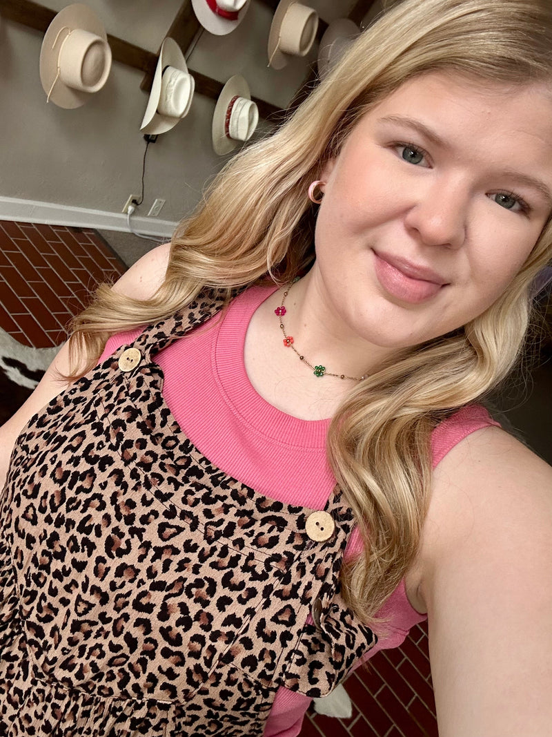 Leopard Love Overalls
