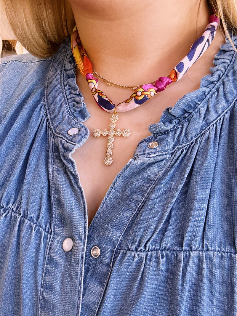 Scarf Charm Necklaces