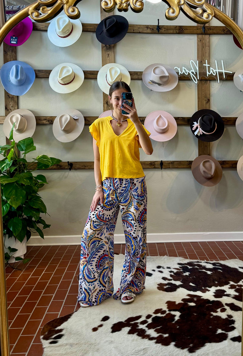Another Love Havana Paisley Pants