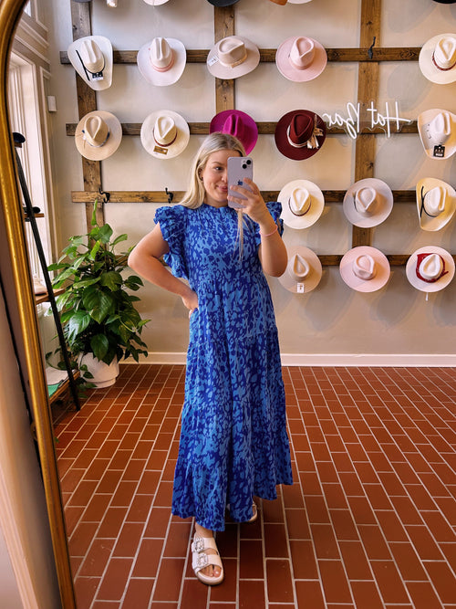 Long Navy Dress