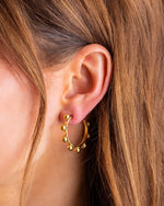 Dottie Gold Hoop Earrings