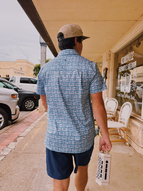 Burlebo Anglers Performance Button Up