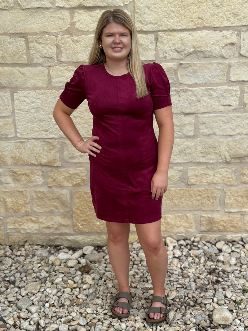 Another Love Demi Dress Bordeaux
