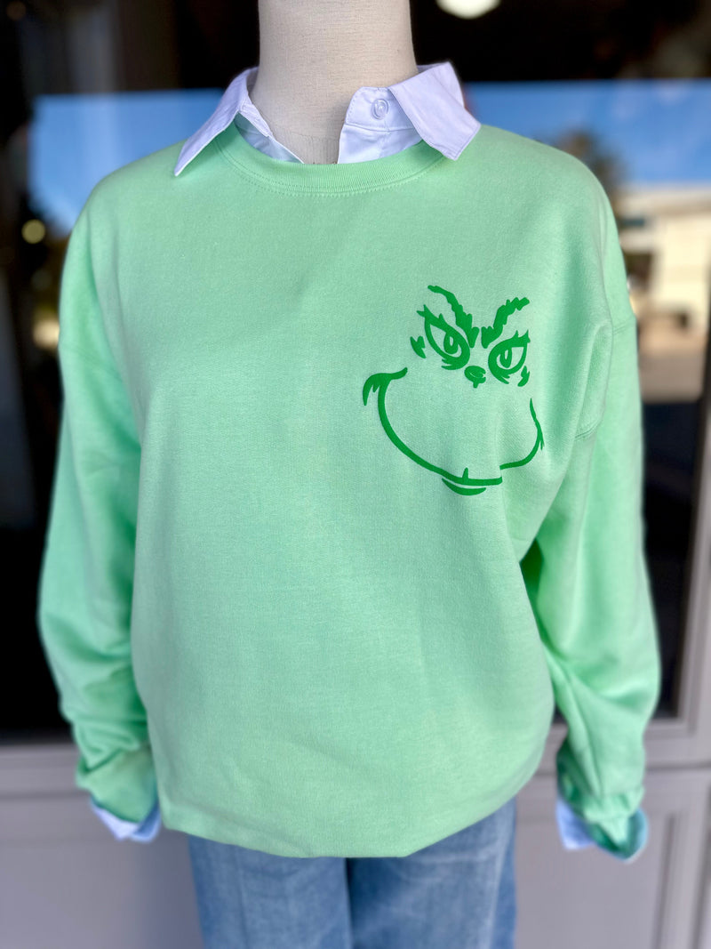 In My Grinch Era Puff Sweatshirt