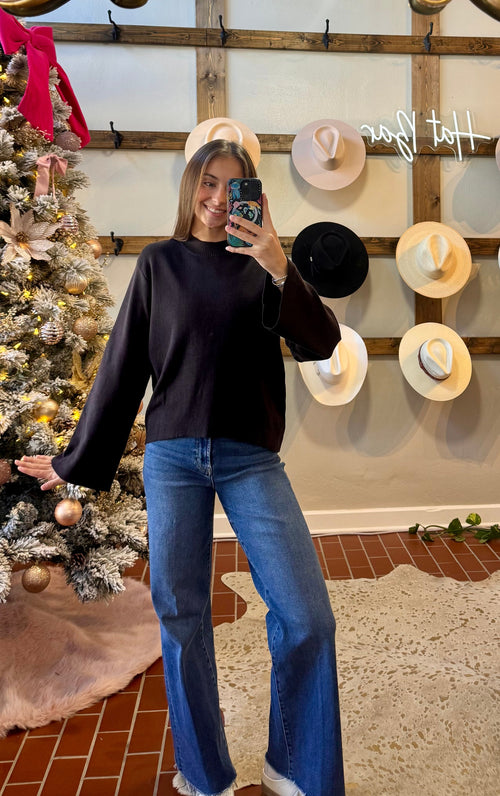 Fall Bell Sleeve Sweater