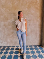 Ella Rhinestone Bloom Jeans