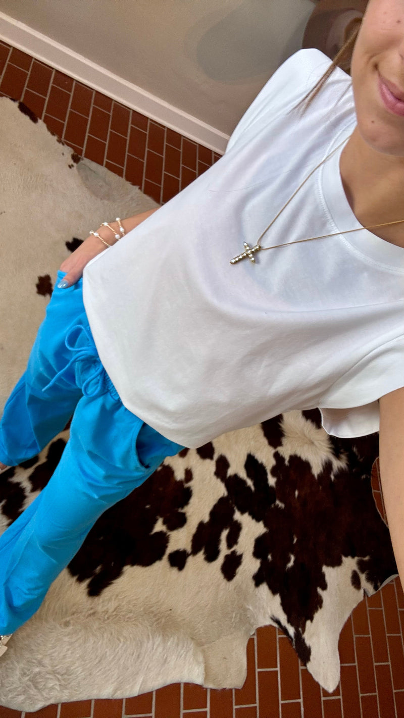 Another Love Quincy Pants Malibu Blue