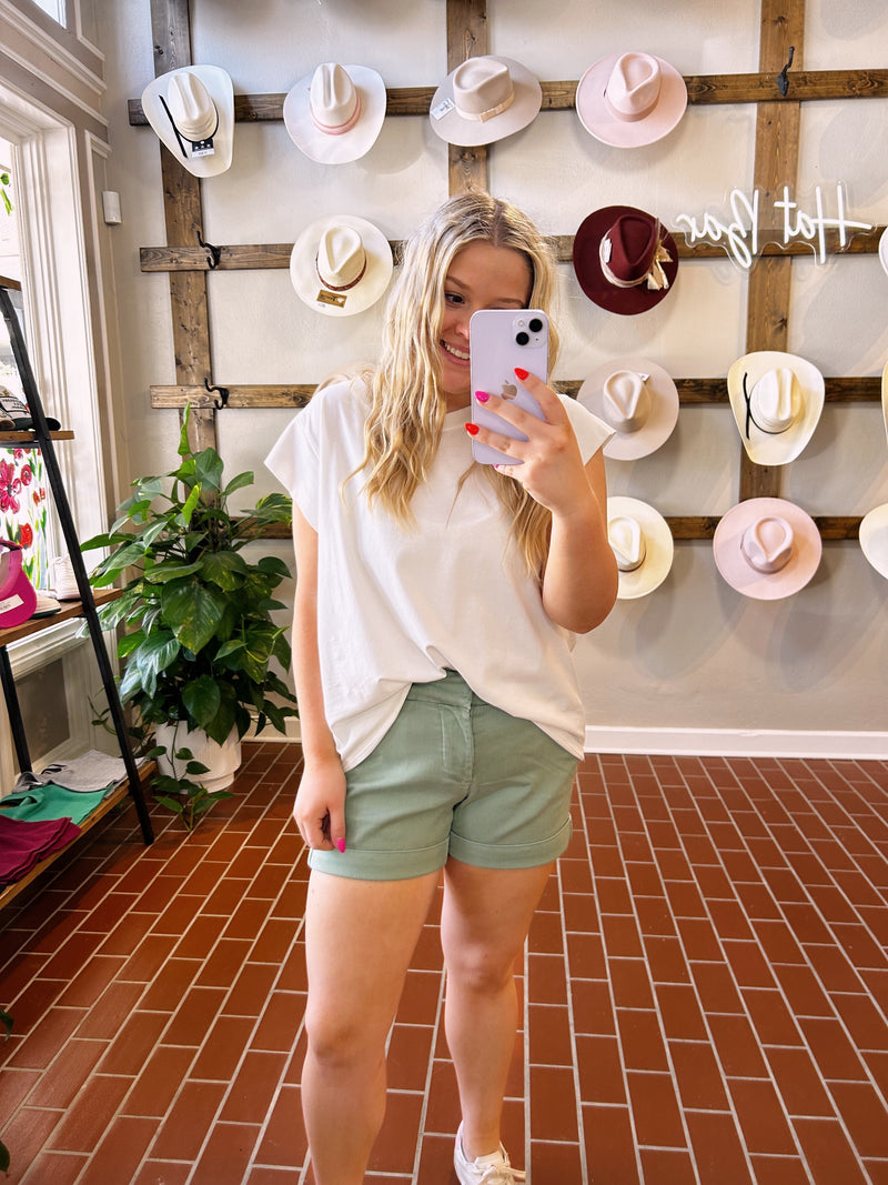 Dear John North Hampton Iceberg Green Shorts