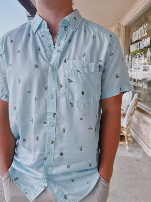 Marsh Wear Hagood Ice Blue Shirt