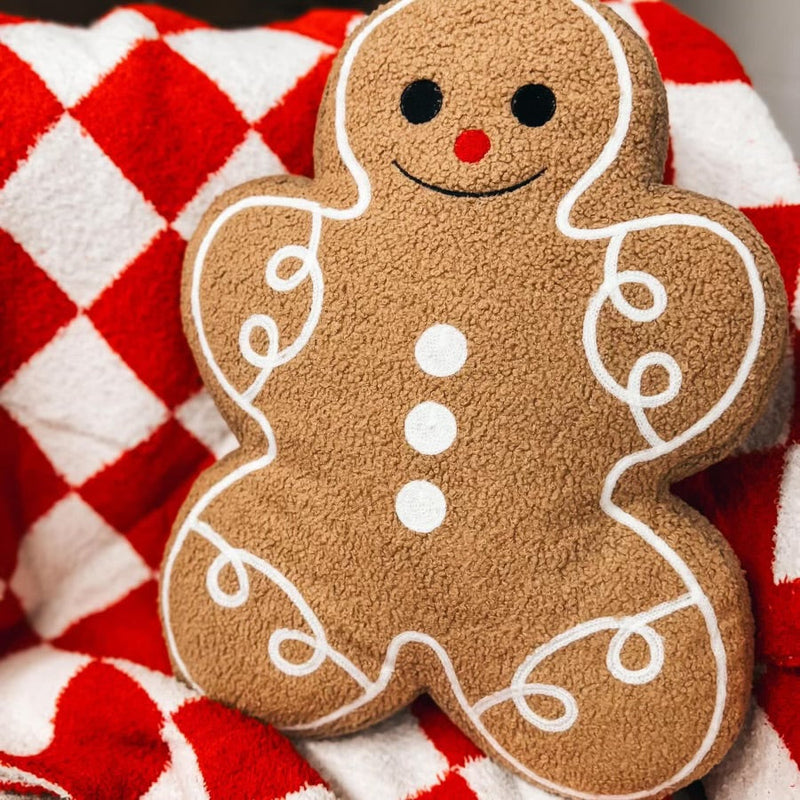 Gingerbread Pillow